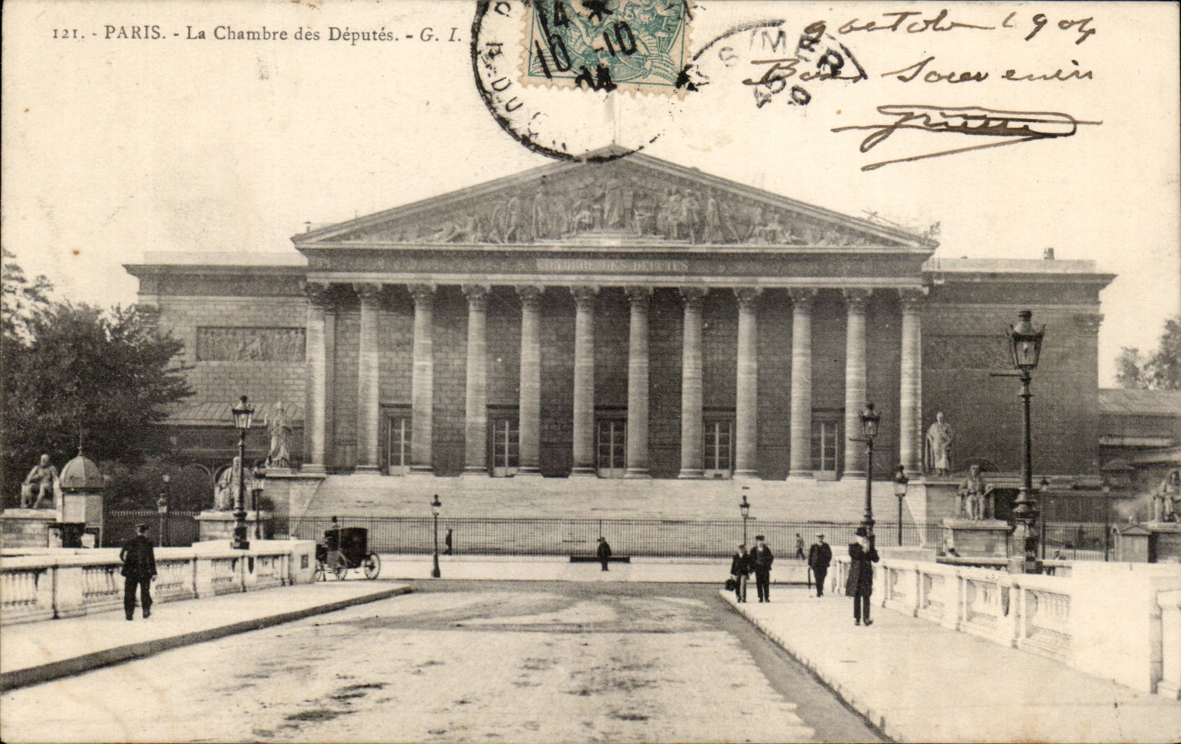 Paris - La Chambre des Deputes - CPA