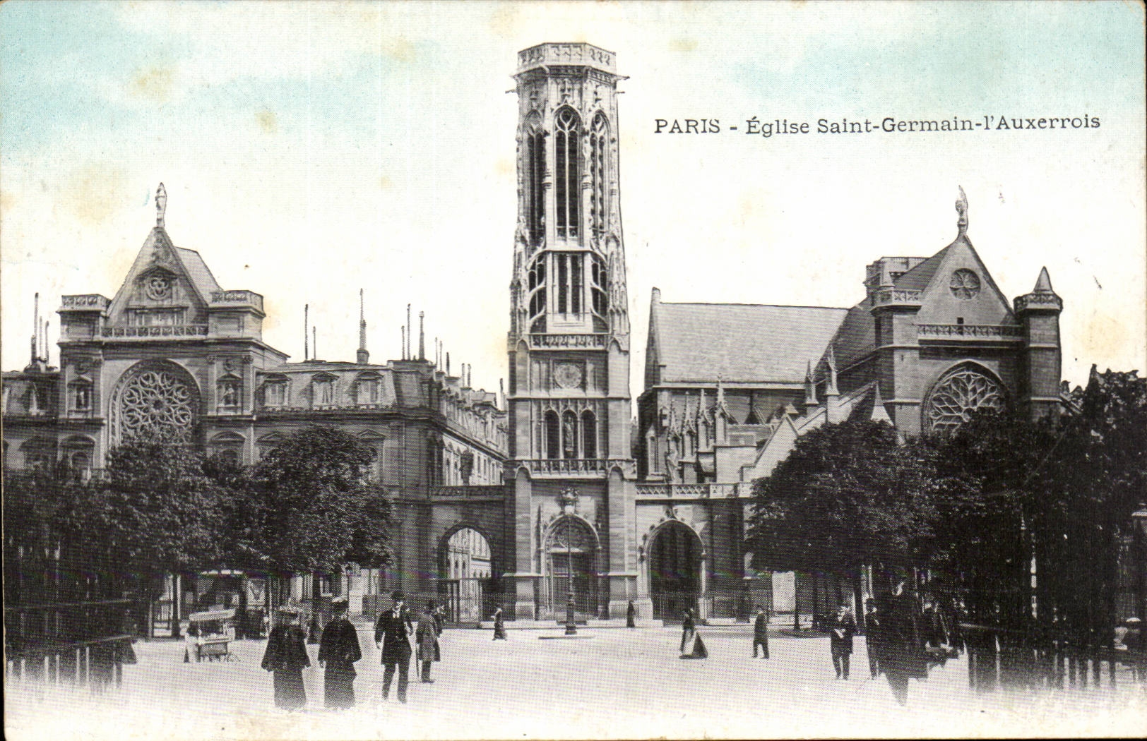 Paris - 1 - Eglise Saint Germain d'Auxerrois - CPA