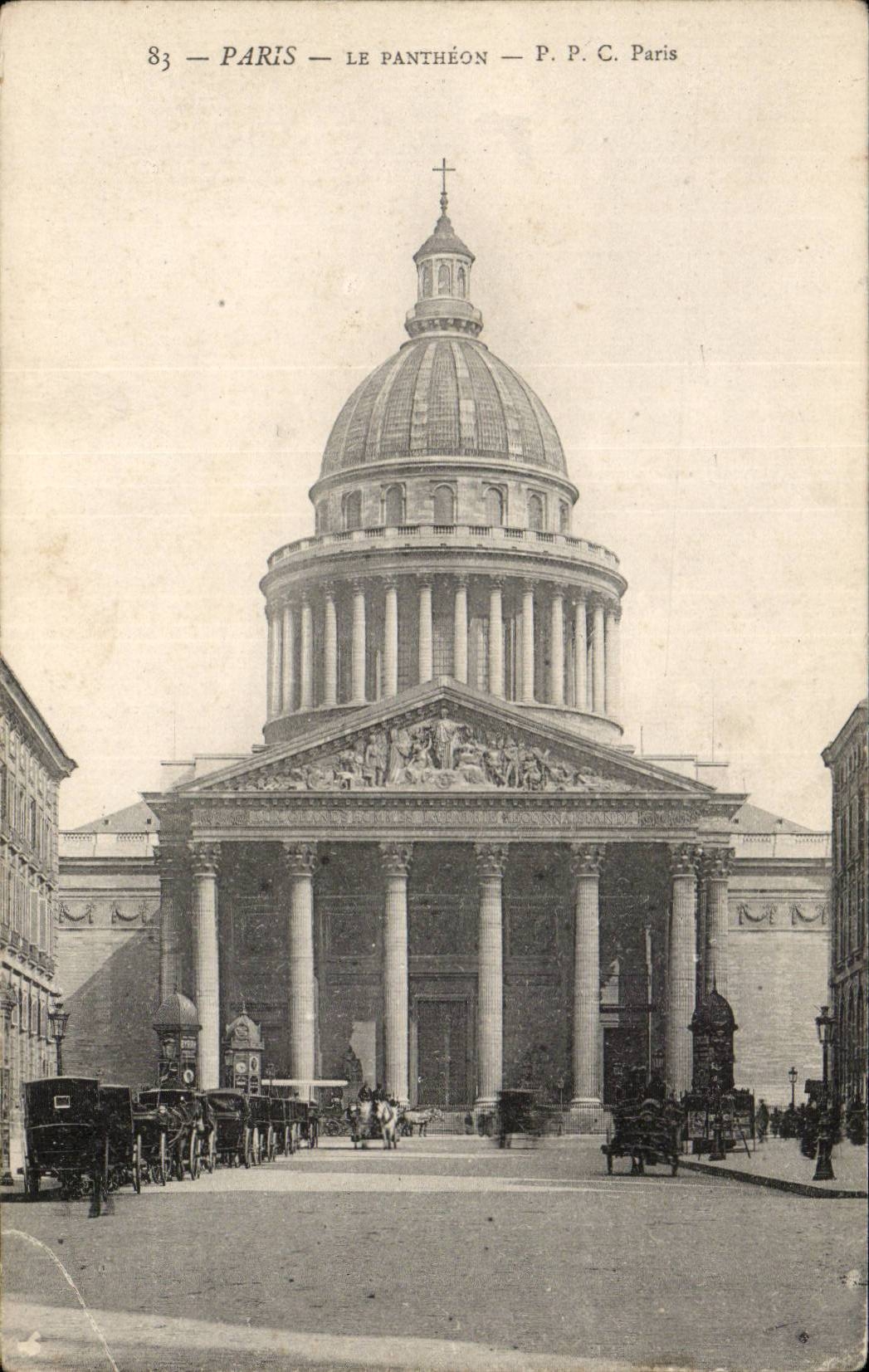 Paris - 5 - the Pantheon - CPA
