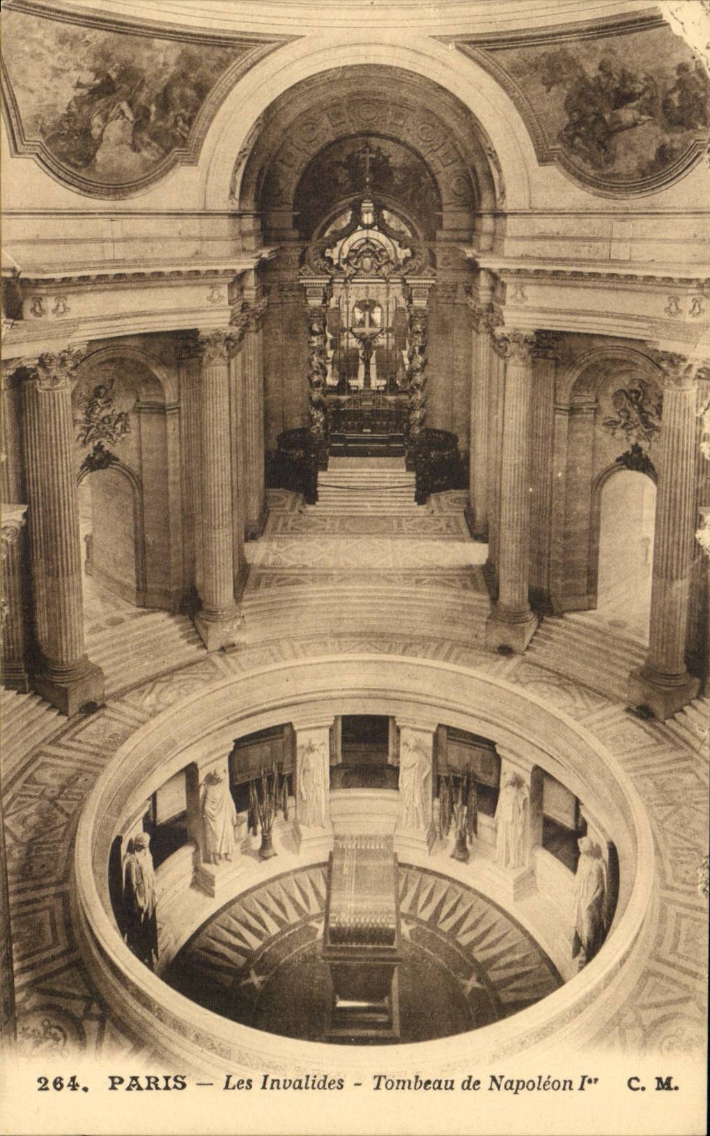 Paris - 7 - Invalides - Tomb of Napoleon 1 - CPA
