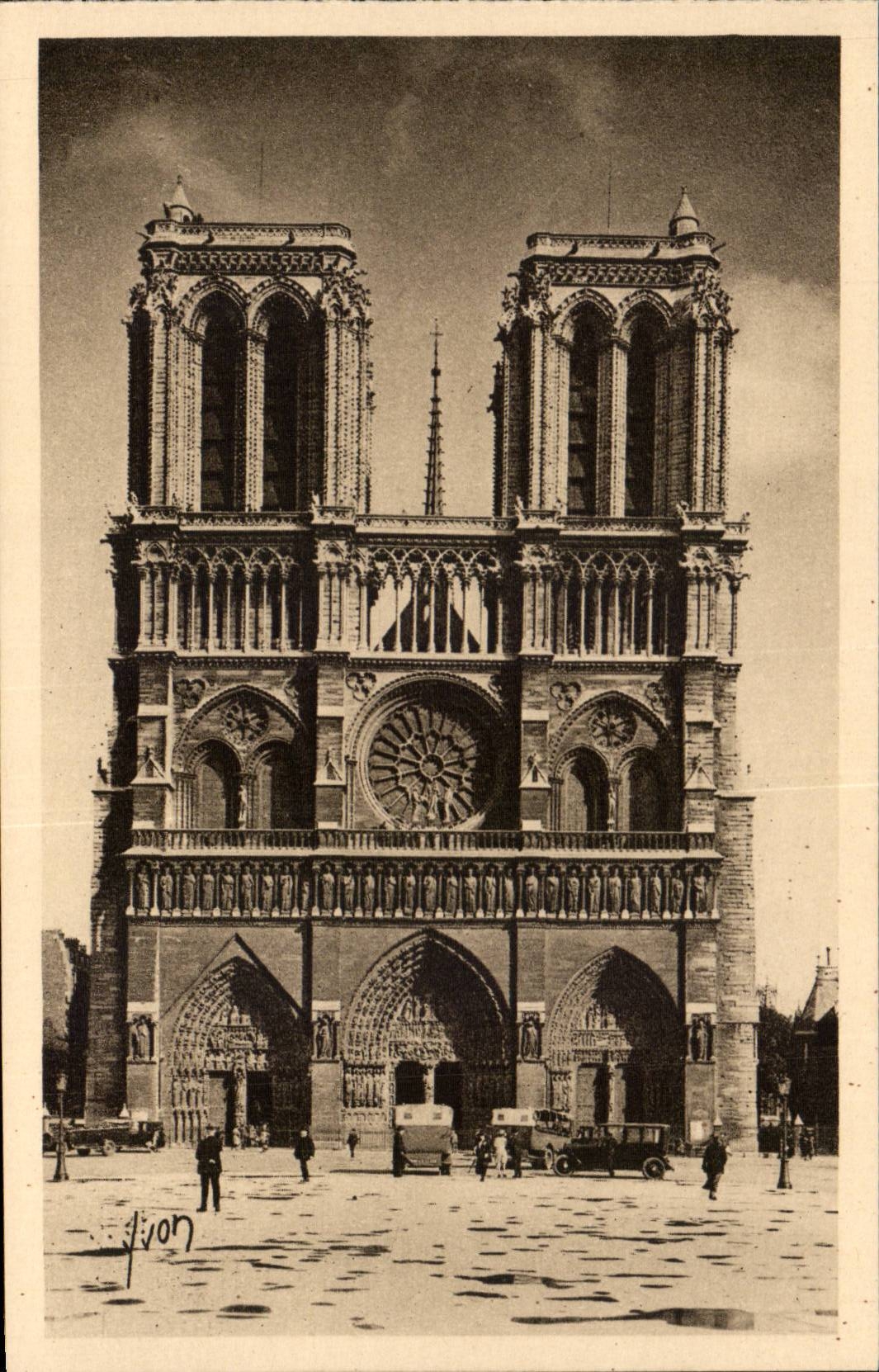 Paris CPA Notre DAme