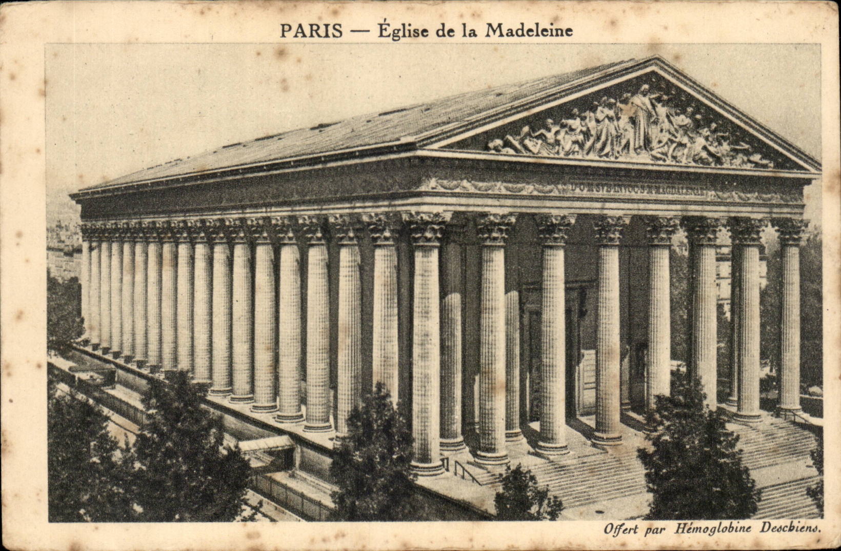 Paris CPA Church of the Madeleine