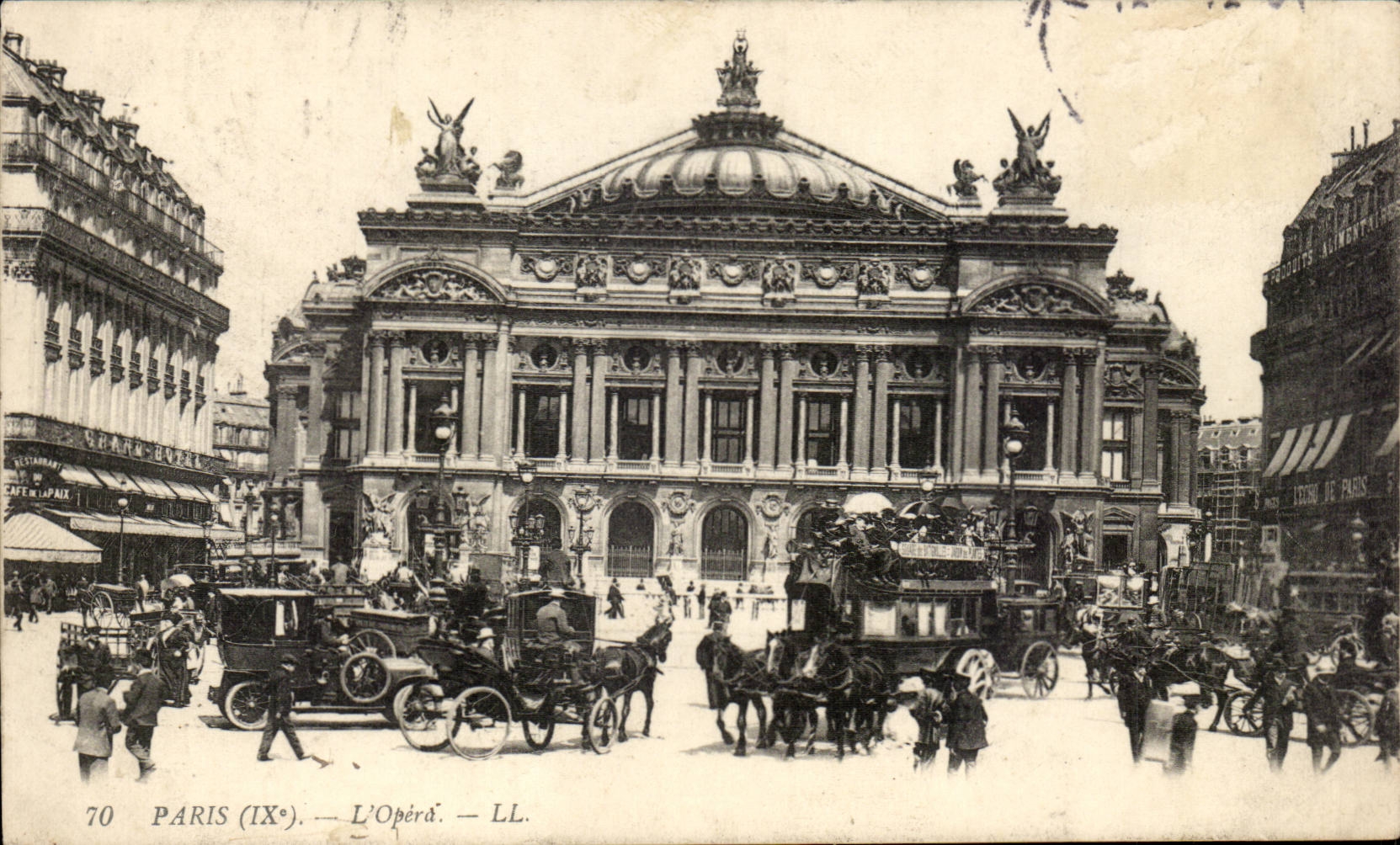 Paris CPA l'opera