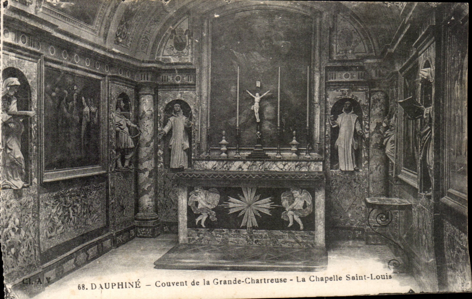 Dauphine CPA das Kloster der grossen chartreuse Wolbung St Louis