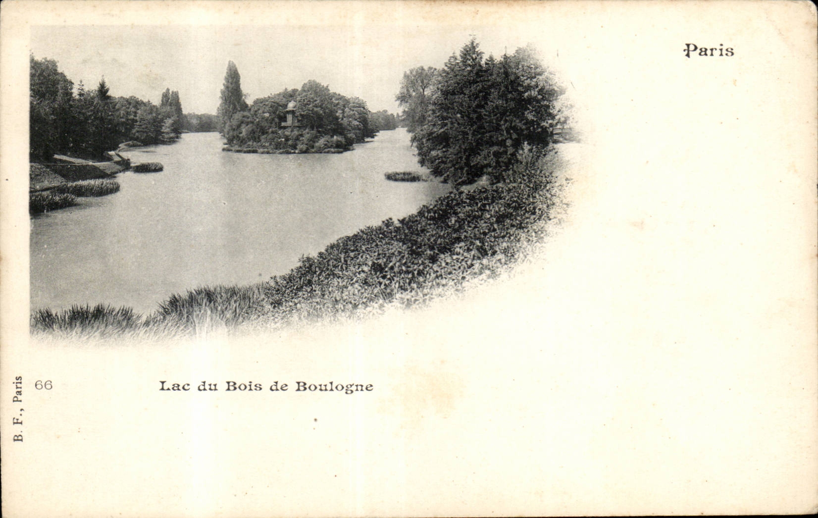 Paris CPA le alc du Bois de Boulogne