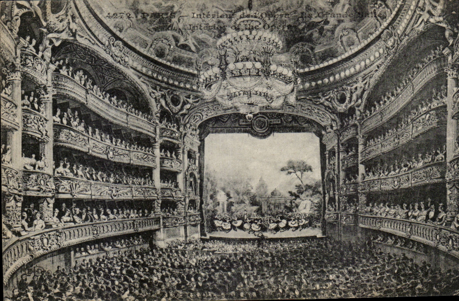 Paris CPA L'opera Garnier