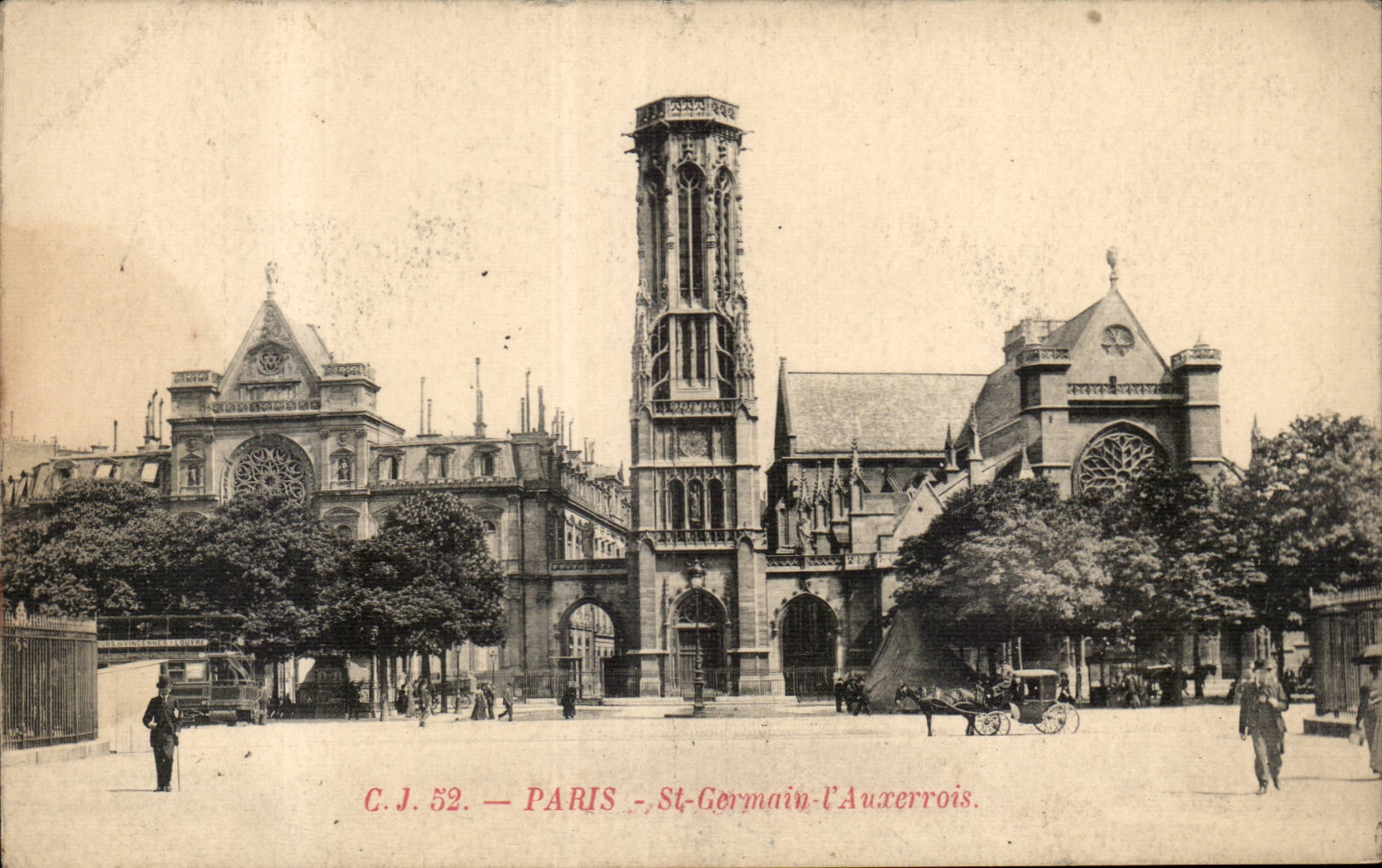 Paris CPA St Germain l'auxerrois