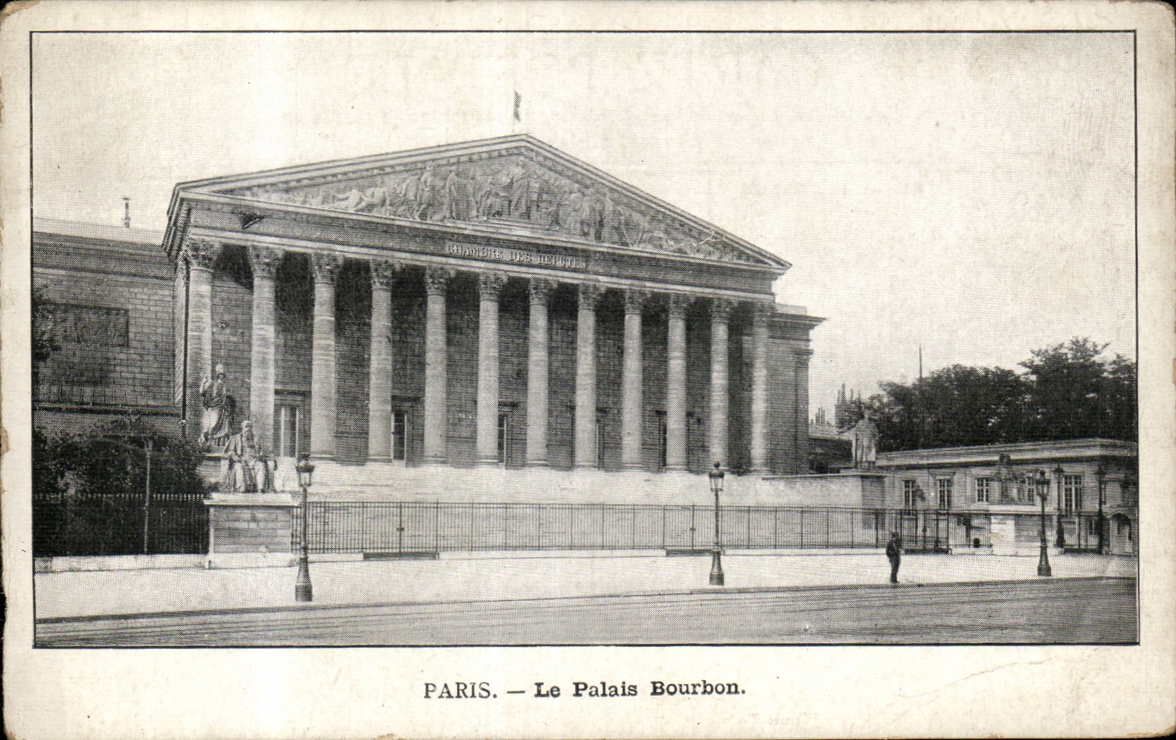 Paris CPA the palate Bourbon