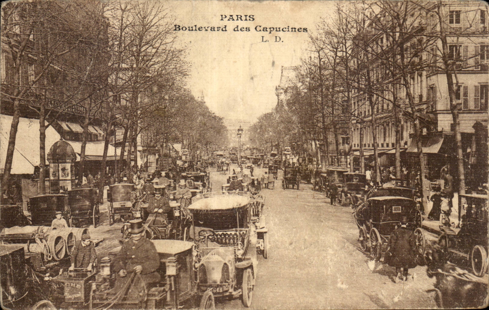 Paris CPA Boulevard des Capucines