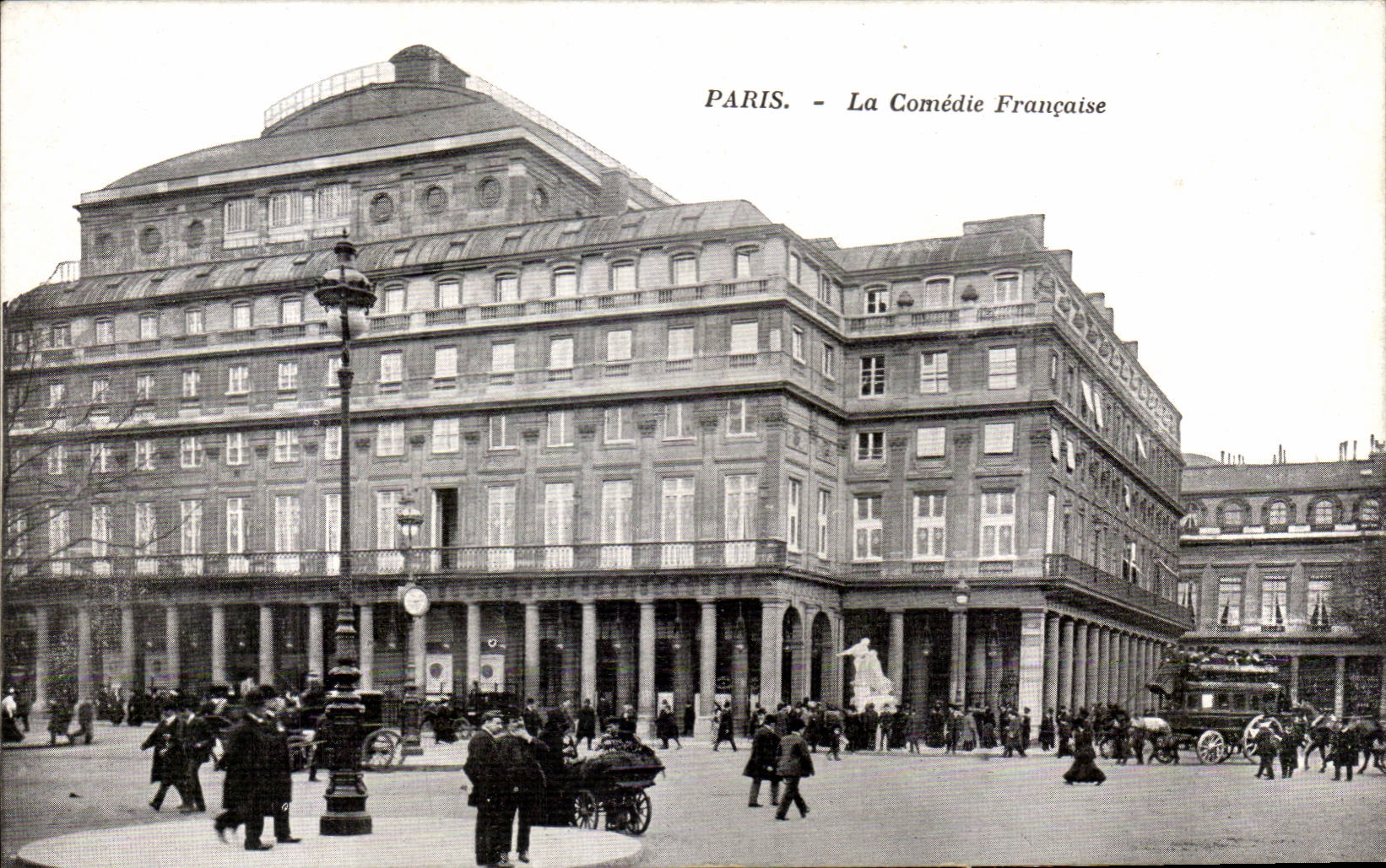 Paris CPA la comedie Francaise
