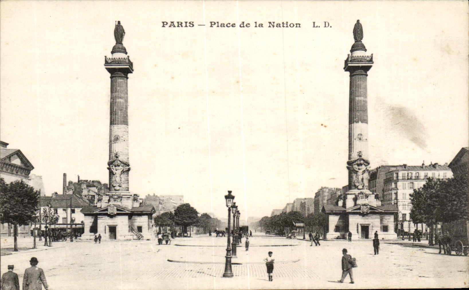 Paris CPA Places Nation