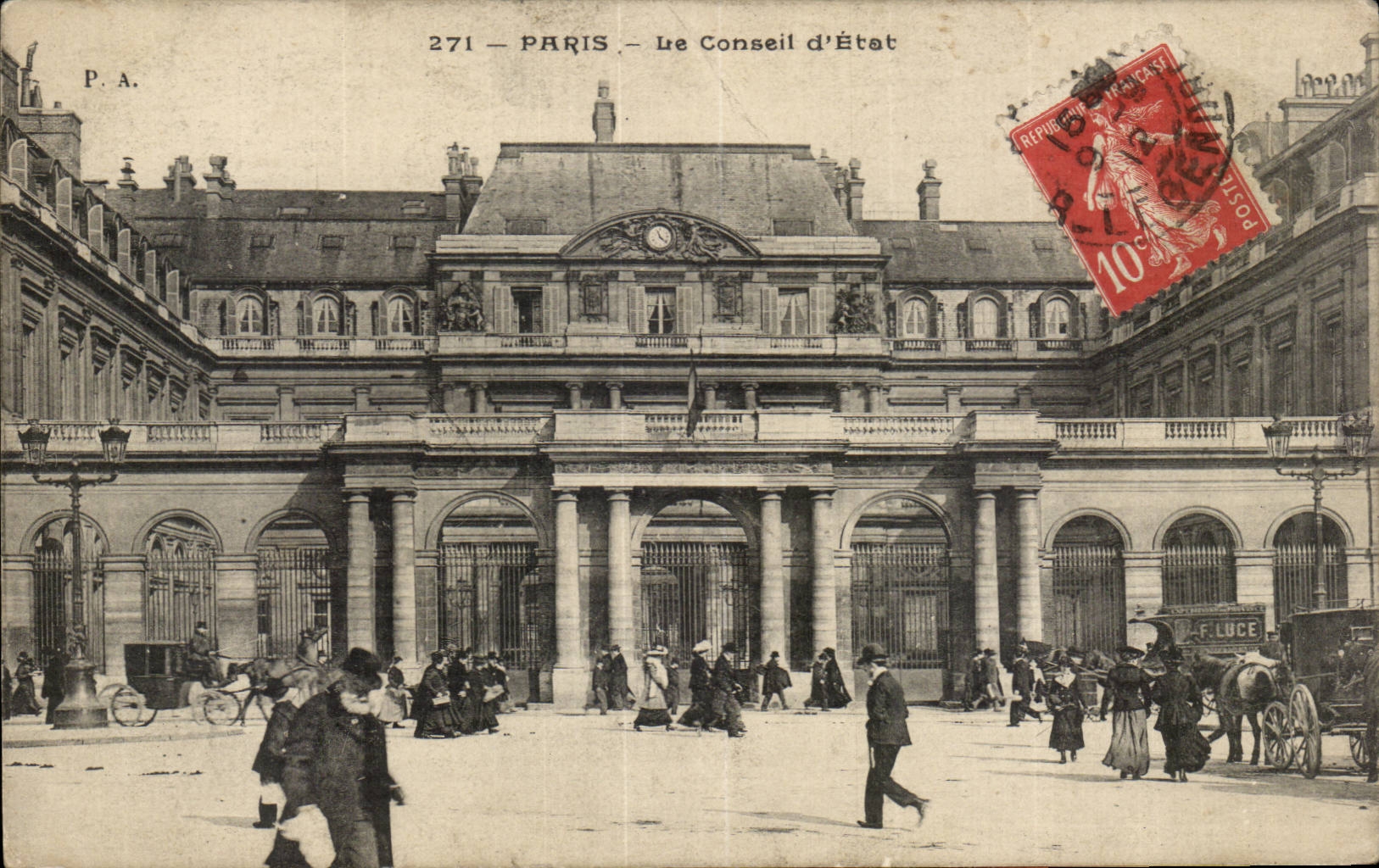 Paris CPA Le conseil d'Etat