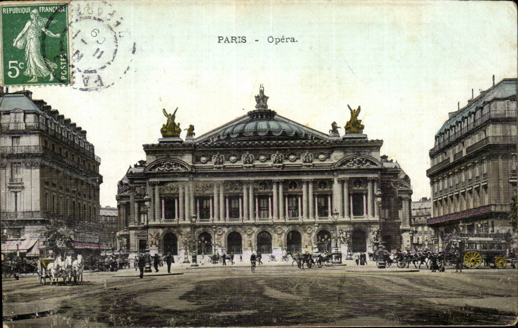 Paris CPA L'opera