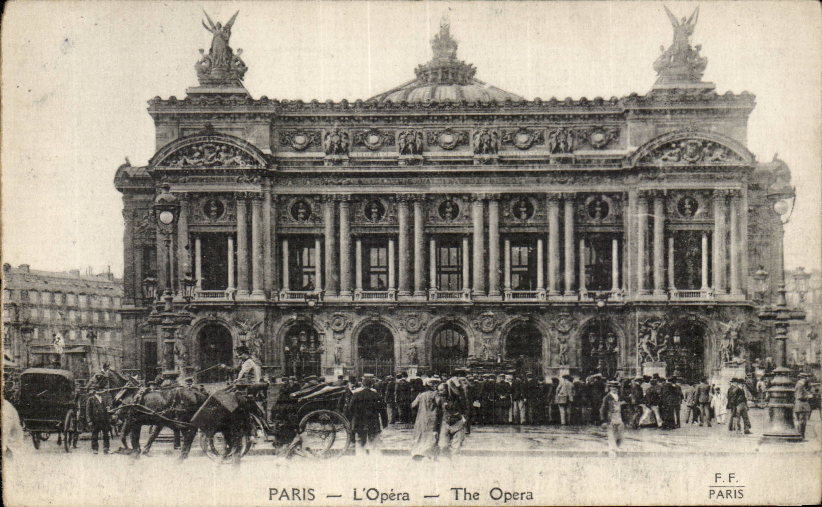 Paris CPA L'opera