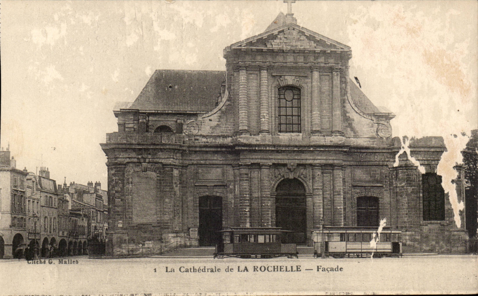CPA die Kathedrale der kleinen Felsen Front
