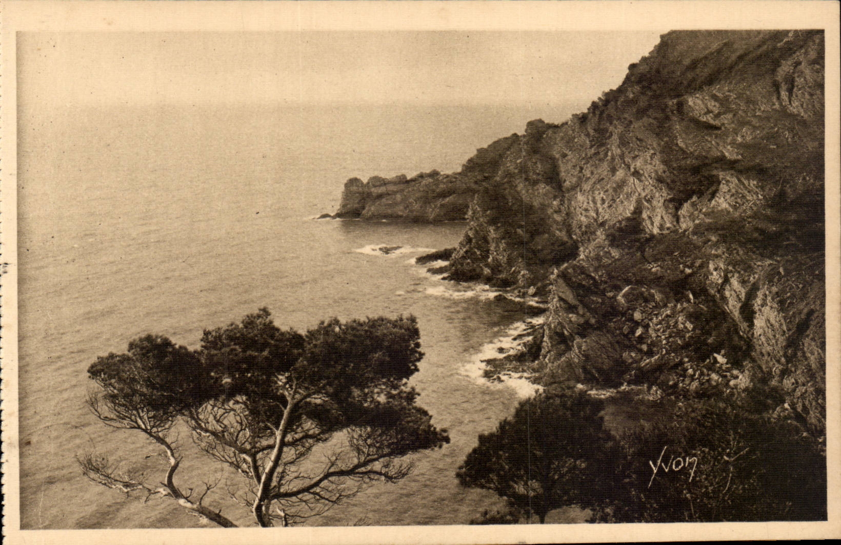 CPA Les iles d'Hyeres Porquerolles La grande cale