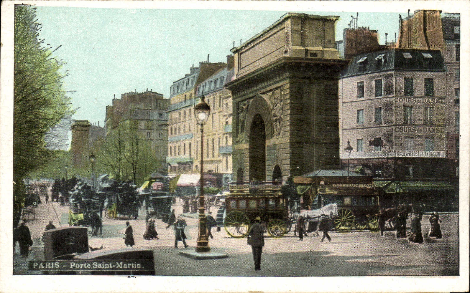 Paris CPA Gate Saint Martin