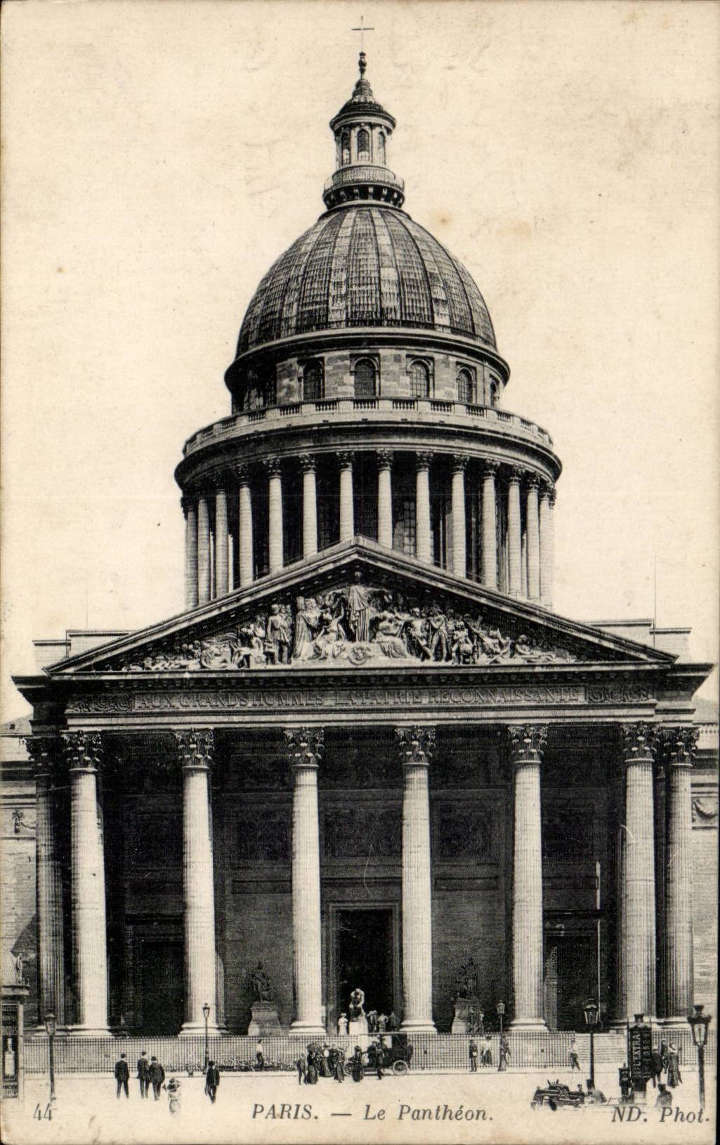 Paris CPA the Pantheon