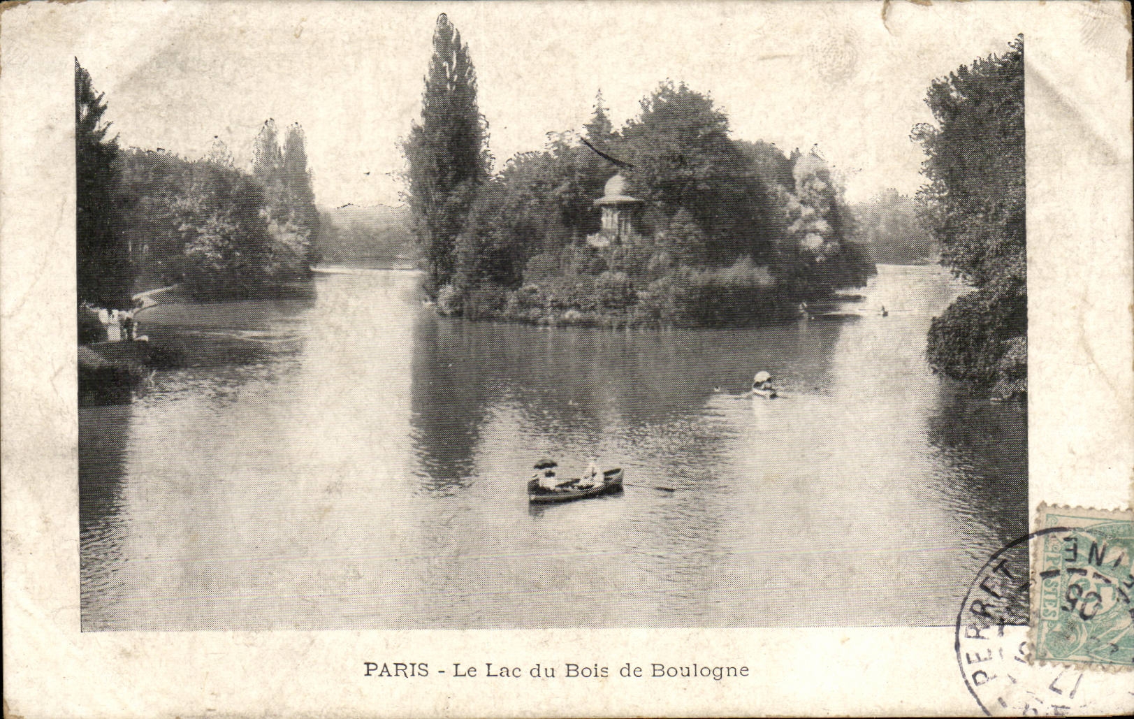 Paris CPA Lac du Bois de Boilogne