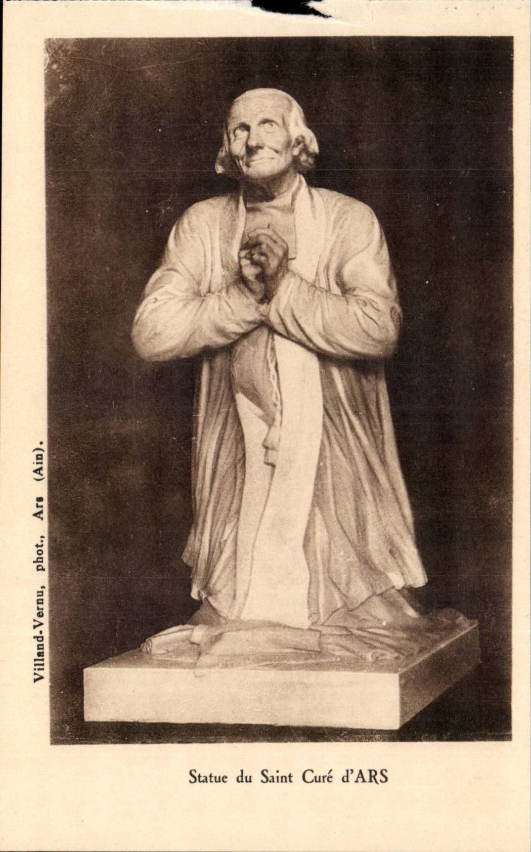 CPA Statue of the cure of Ars