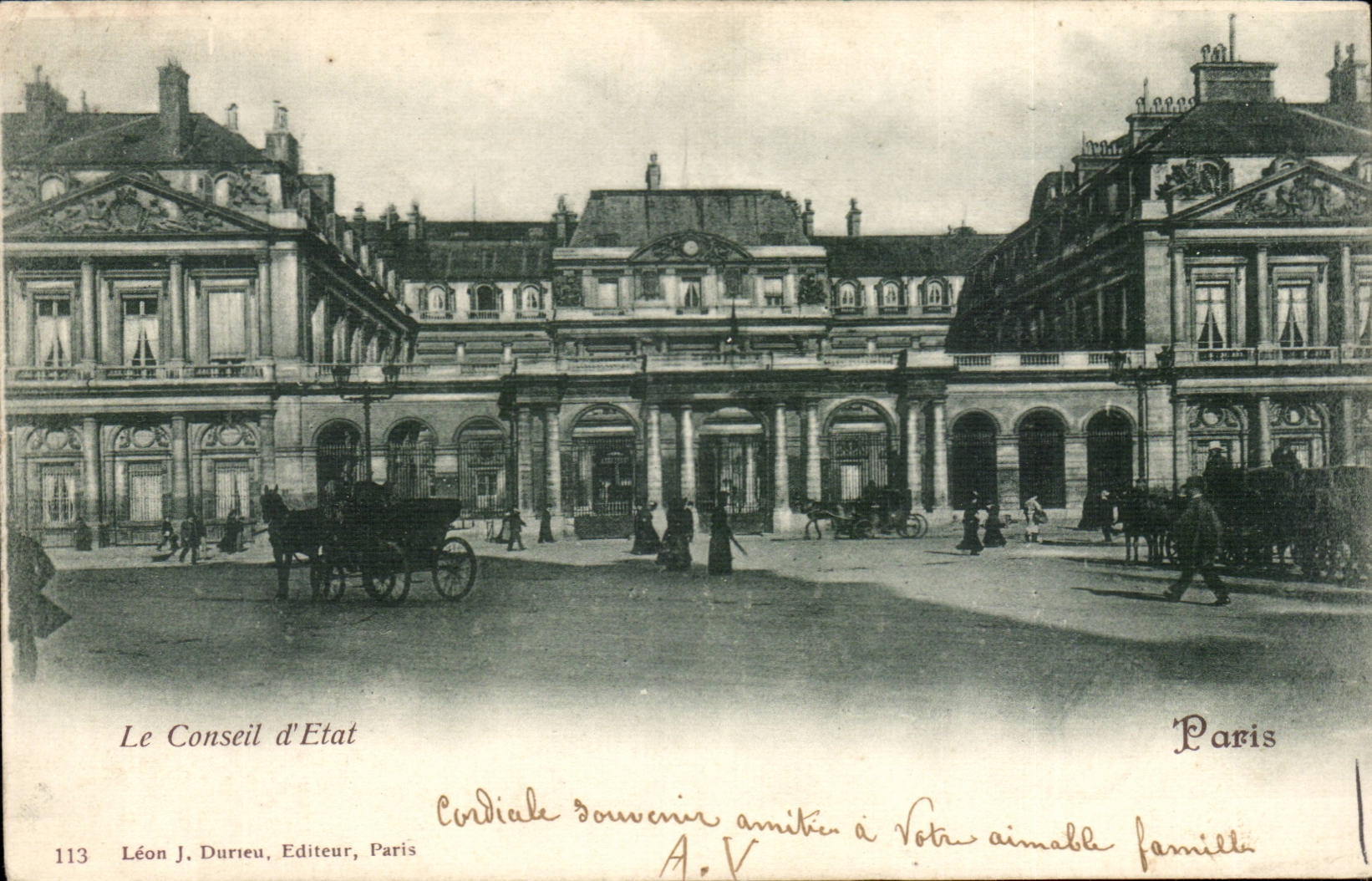 Paris CPA le conseil d'Etat