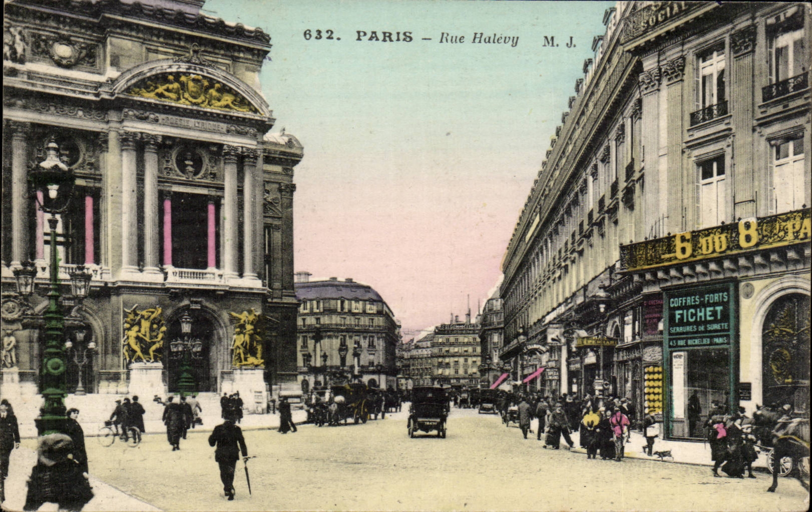 Paris CPA Rue Halevy