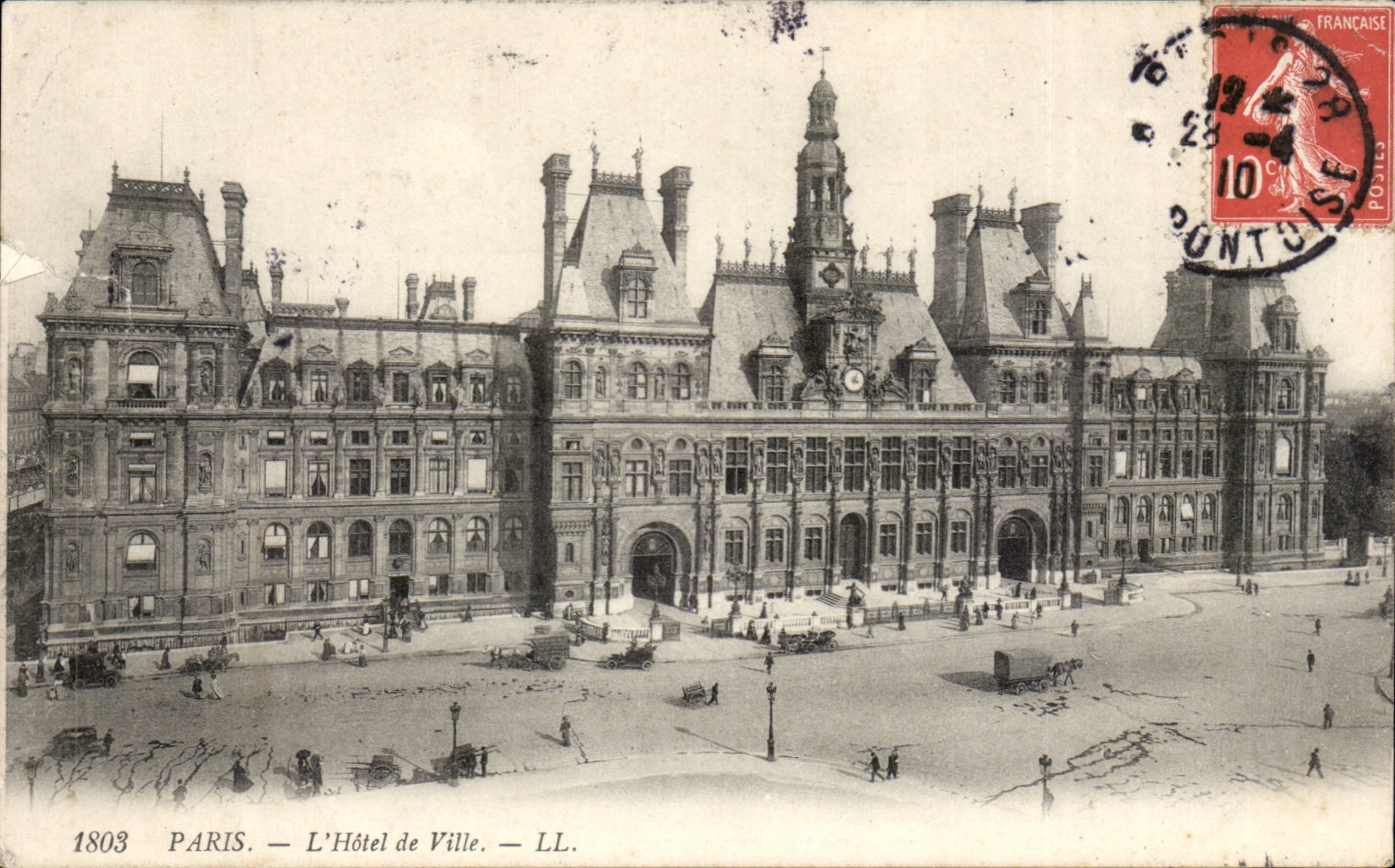 Paris CPA L'hotel de ville