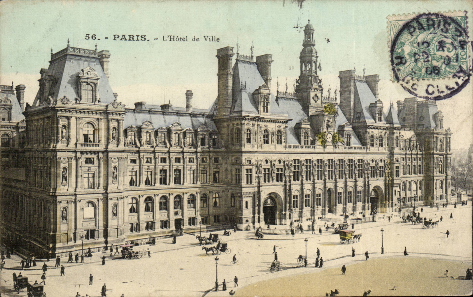 Paris CPA Hotel de ville