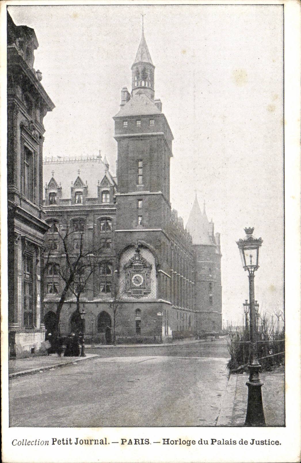 Paris CPA Horloge du palais de justice