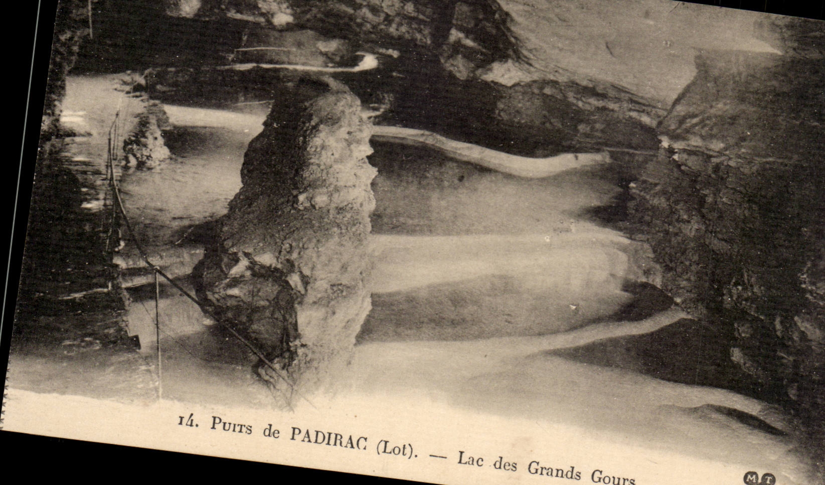 CPA Wells of Padirac Lake of large Gours