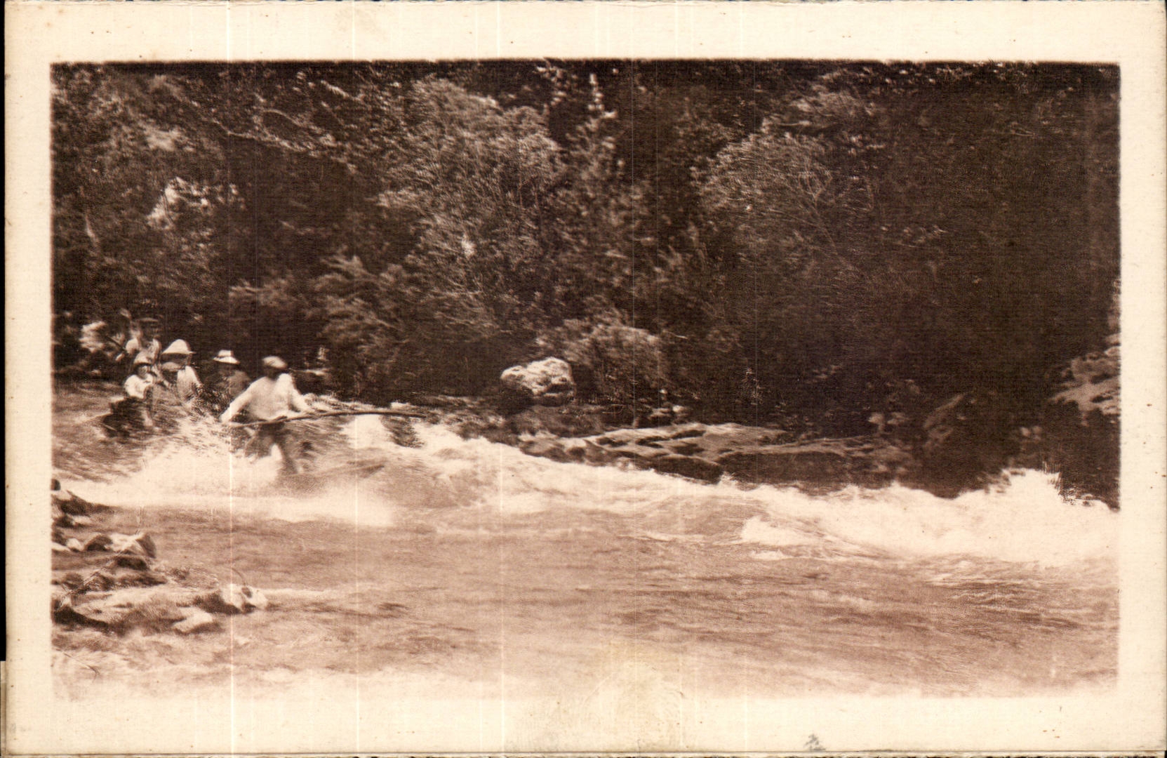 CPA Falls of the Tarn Descent of a rapid