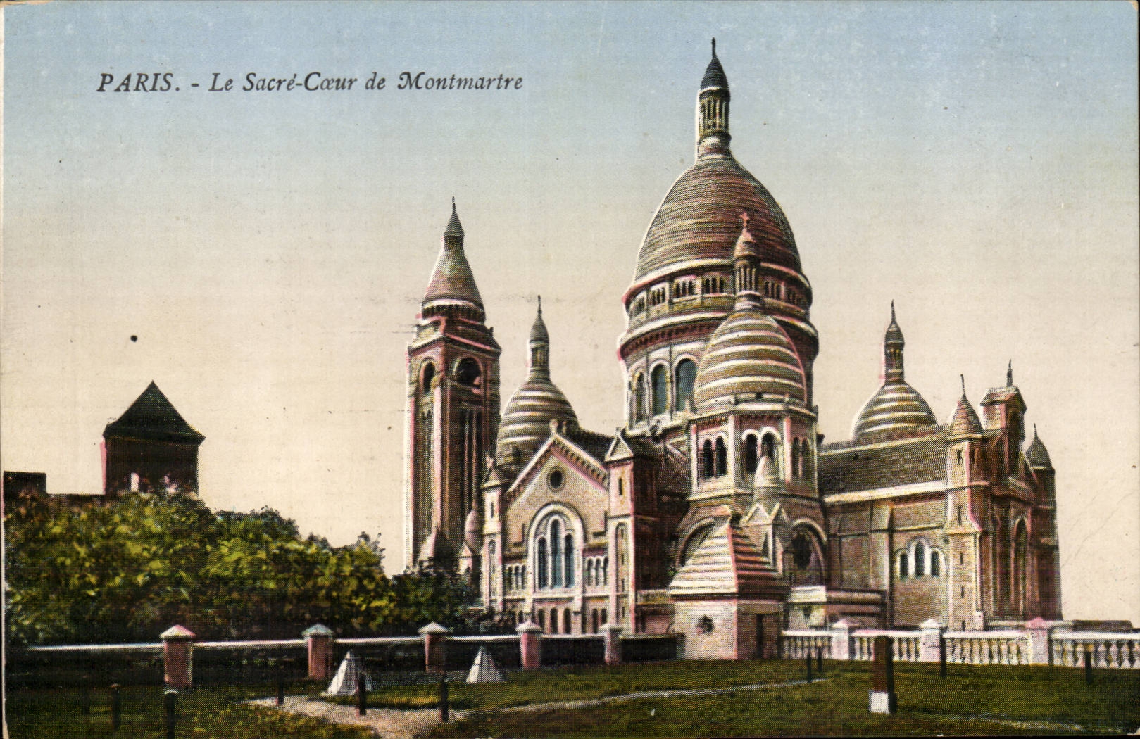 Paris CPA Le Sacre Coeur de Montmartre