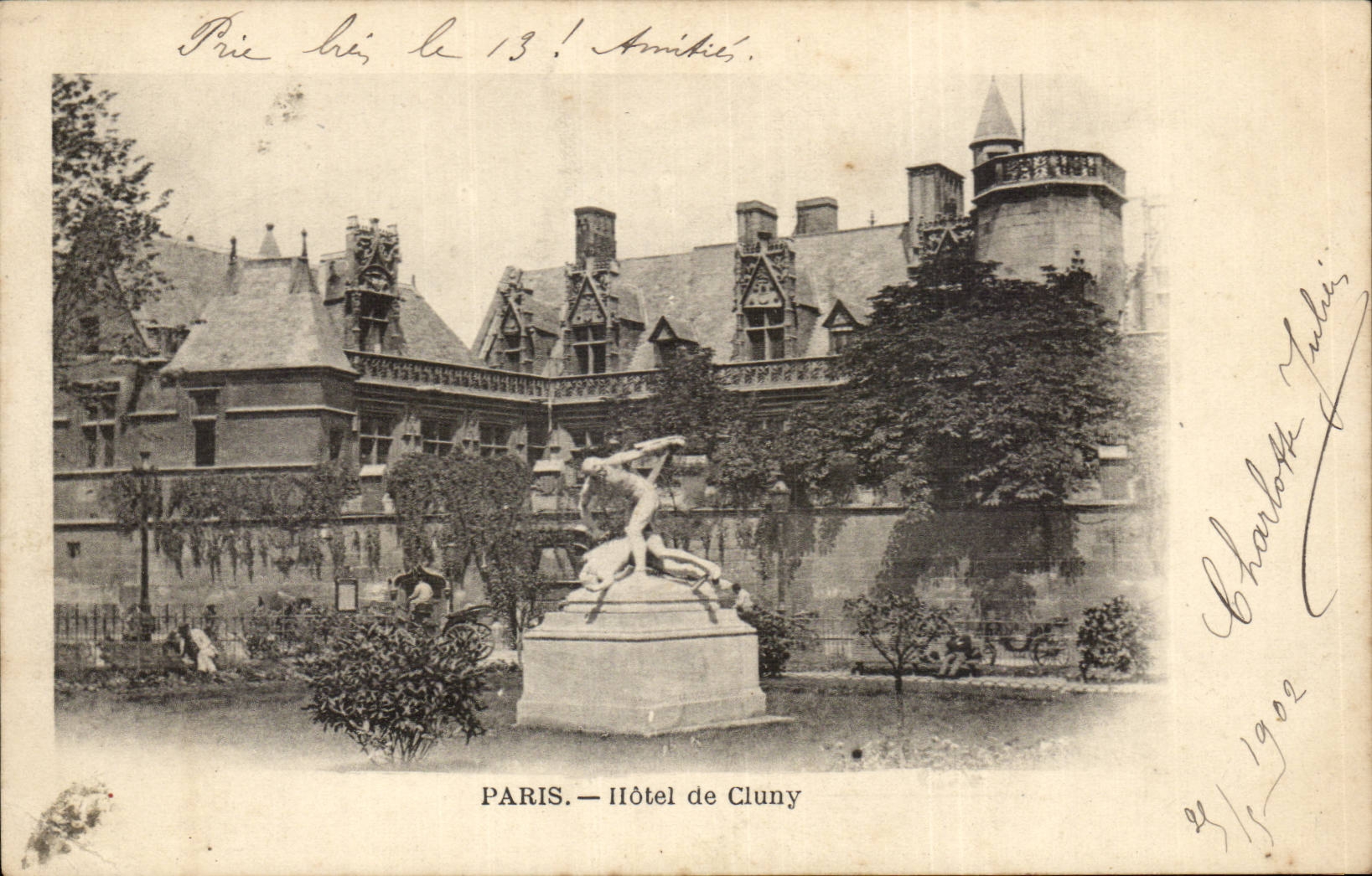 Paris CPA Hotel of Cluny
