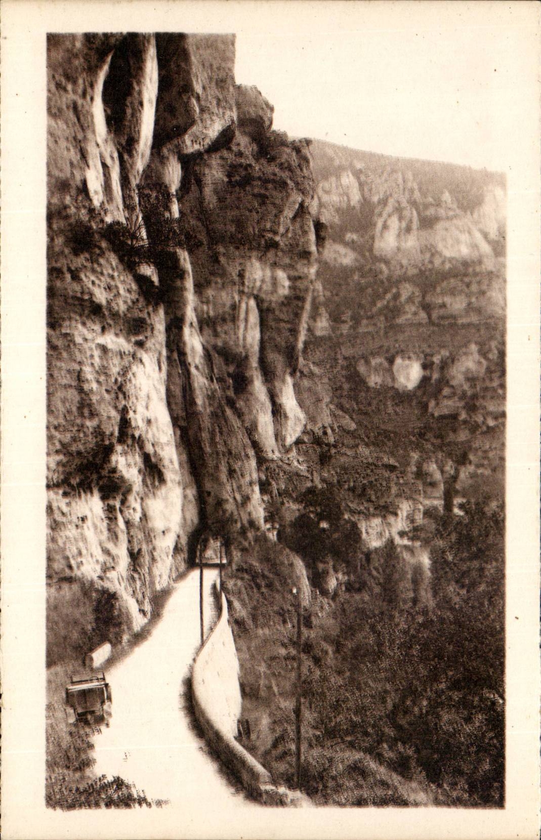 Falle von Tarn CPA die Strasse des Zirkuses von Beaumes