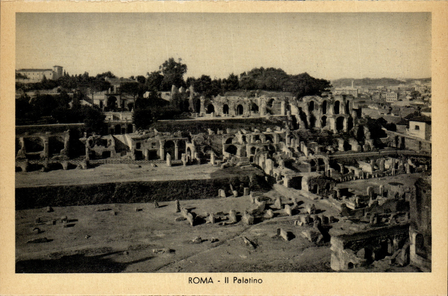 Italy Italia Roma CPA It palatino