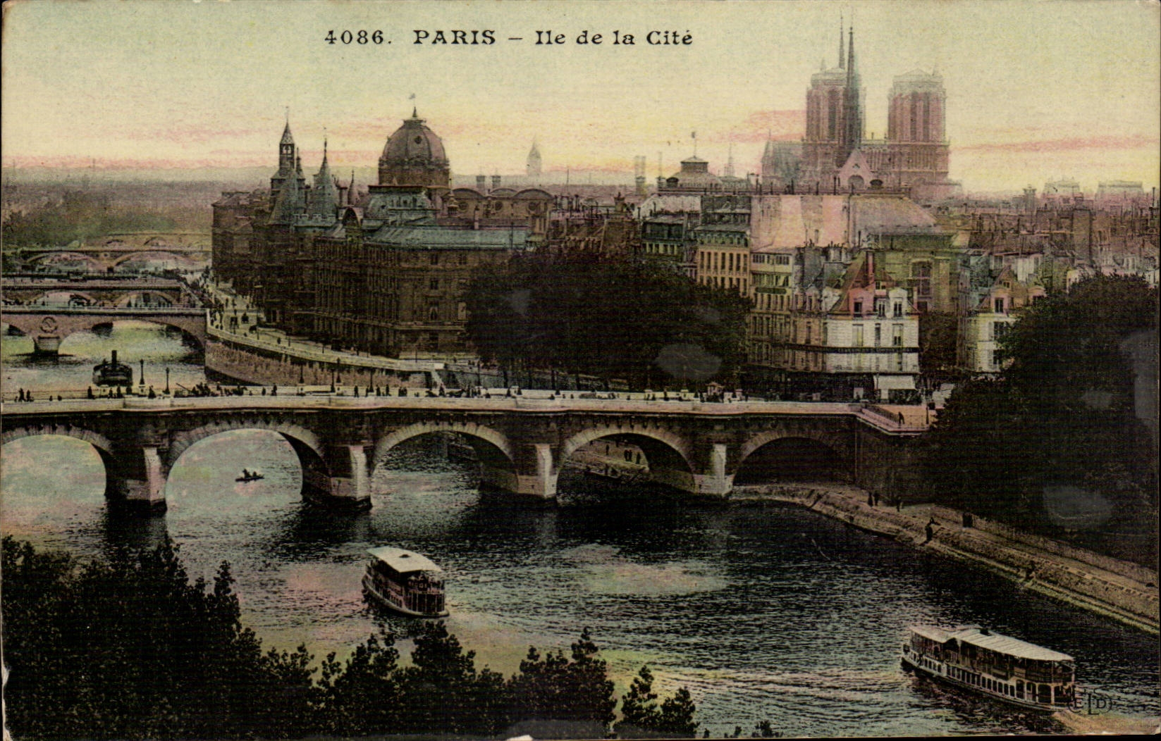 Paris CPA Ile de la Cite