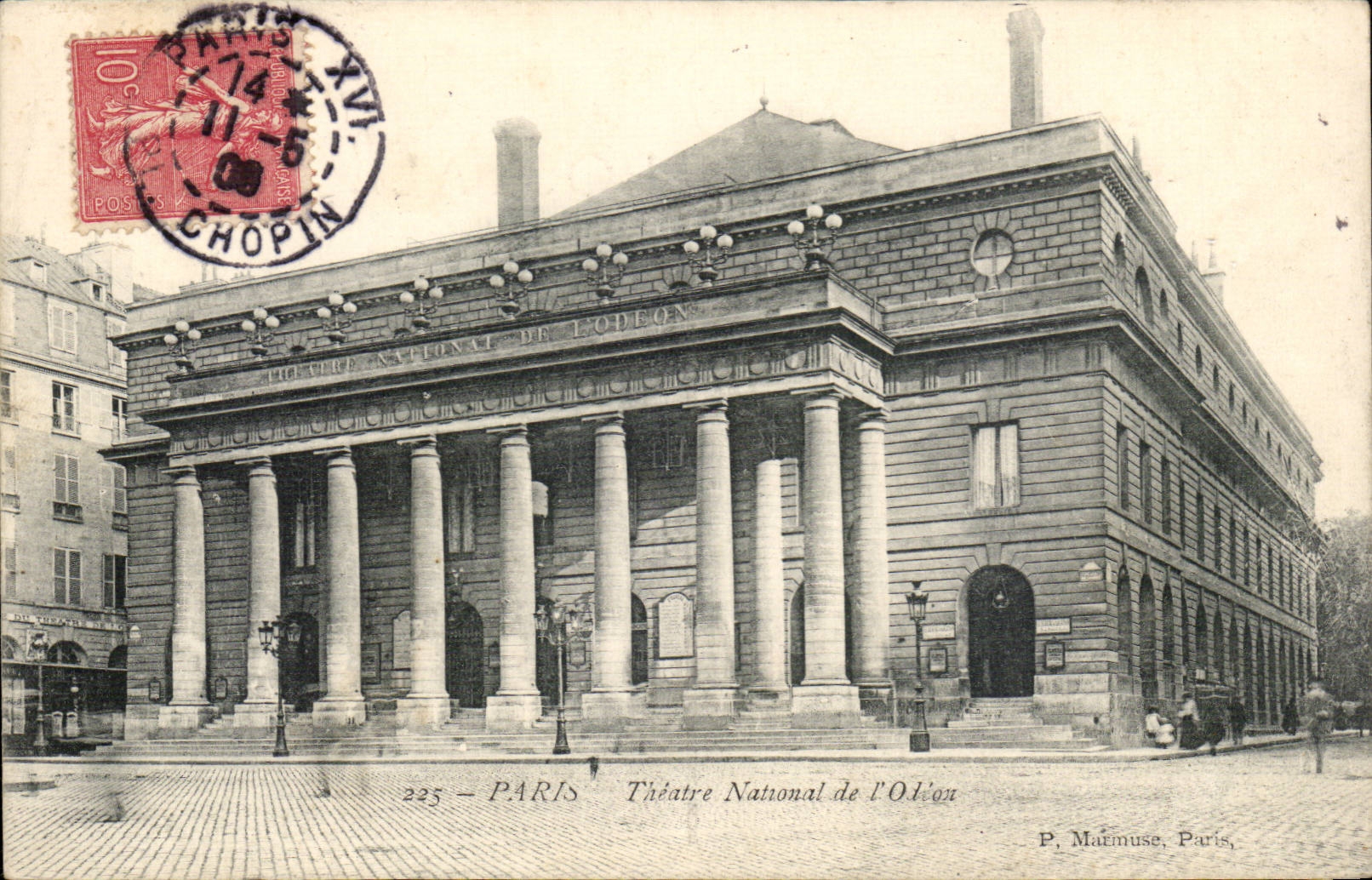 Paris CPA National Theater of Odeon