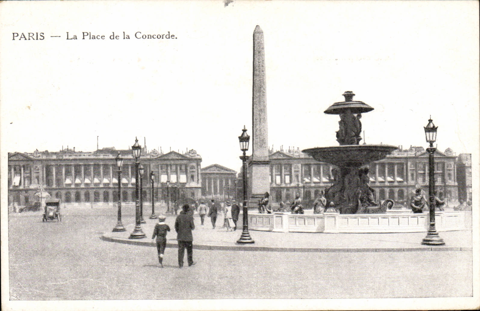 Paris CPA Place de la Concorde