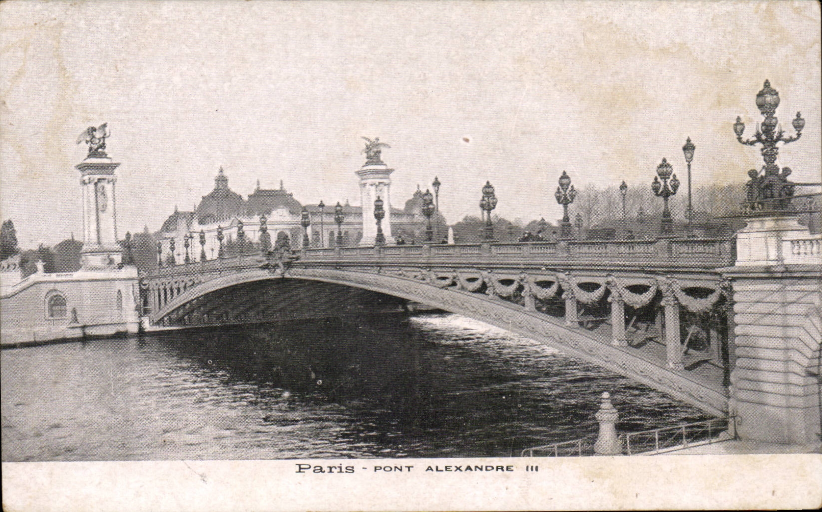 Paris - 7 - Bridge Alexandre III - CPA