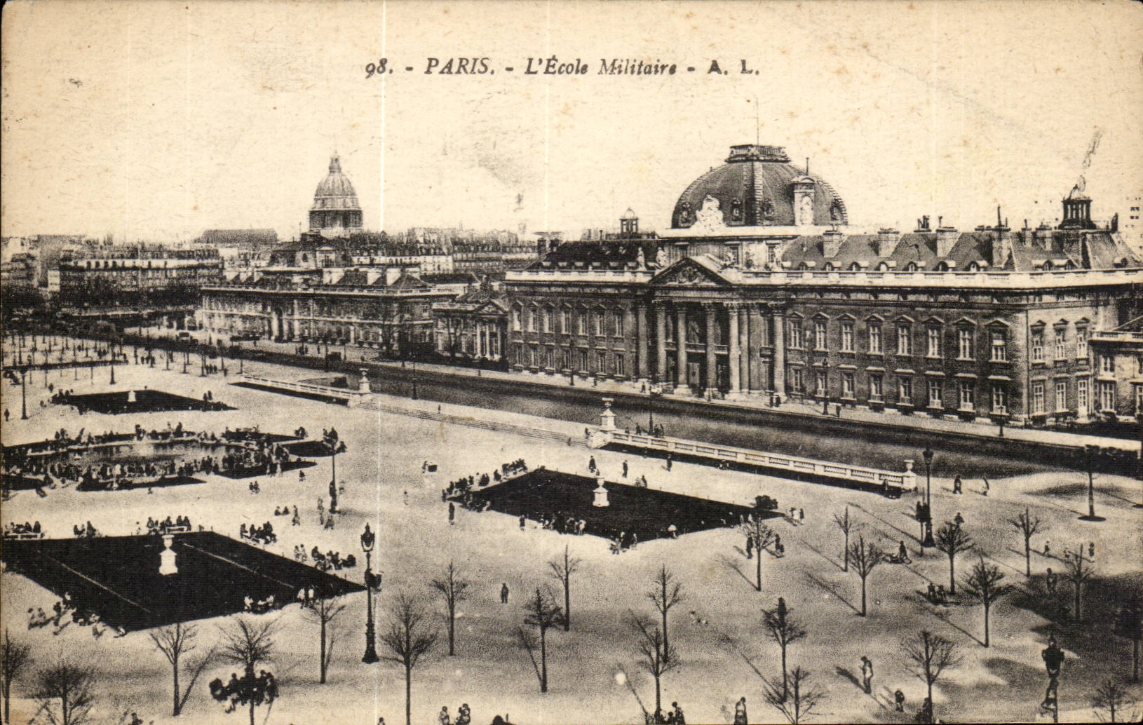 Paris - 7 - Military academy CPA