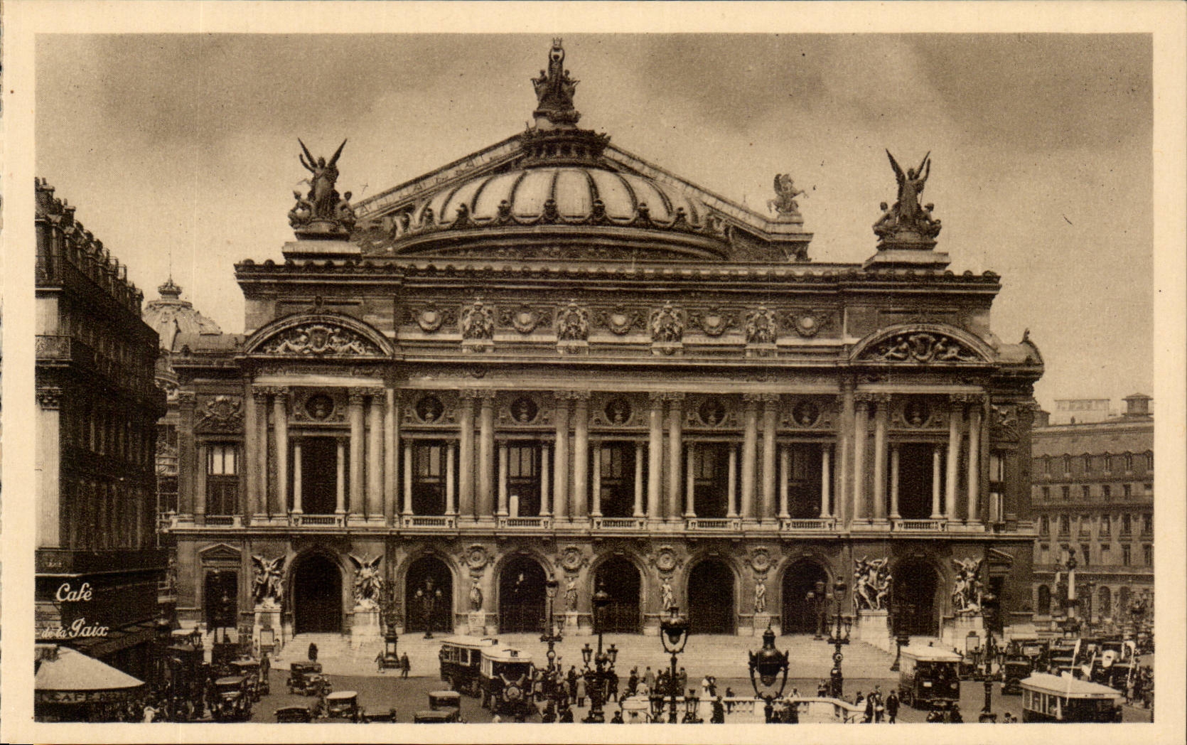 Paris - 9 - L'Opera CPA 