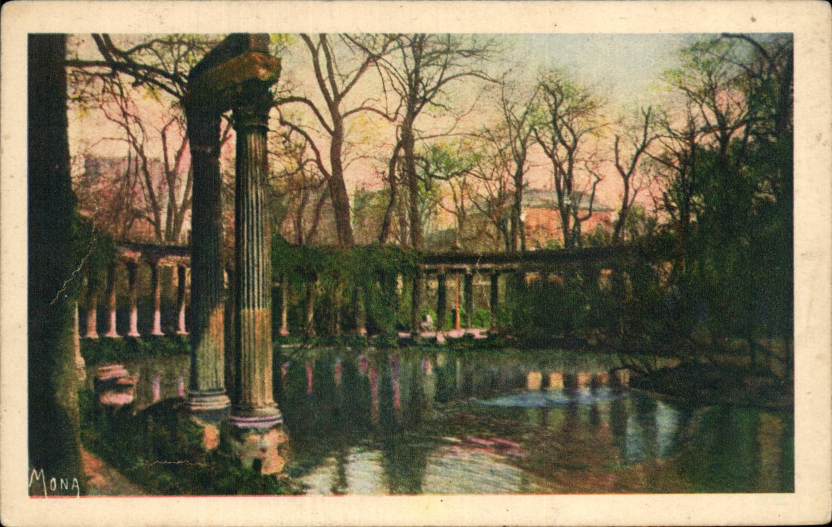 Paris - 8 - Park Heap CPA