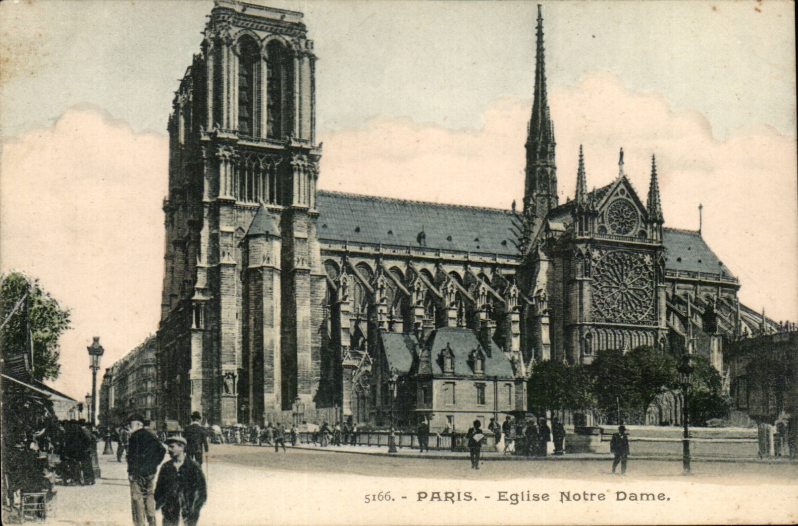 Paris - 4 - Eglise Notre Dame - CPA 