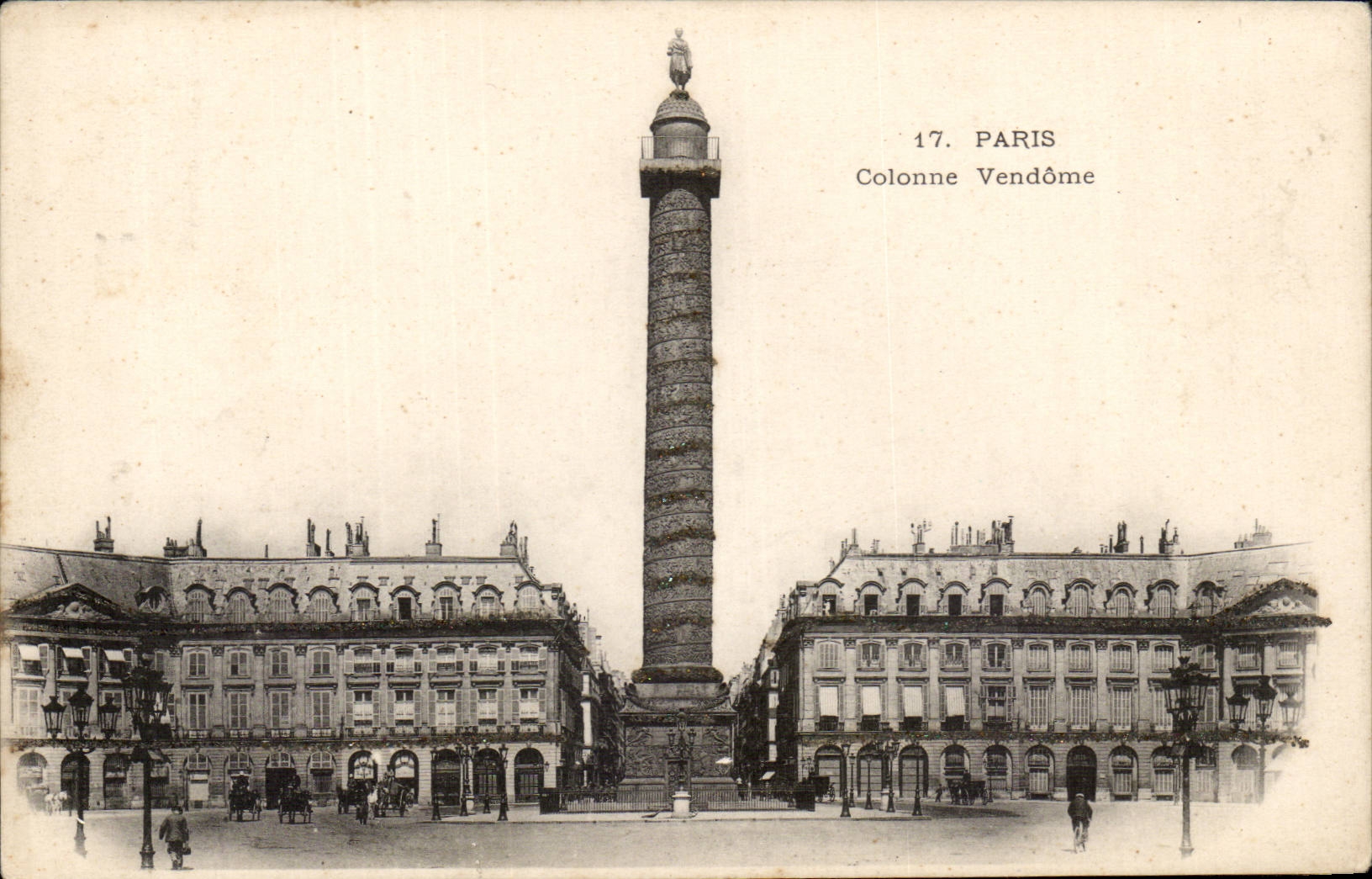 Paris - 1 - Colonne Vendome CPA 