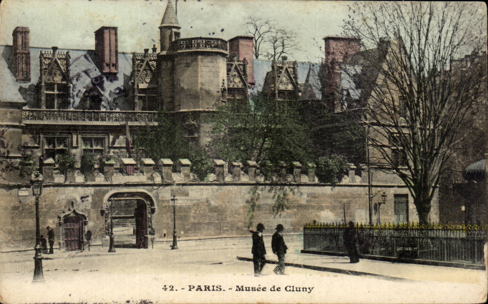 Paris - 5 - Museum of Cluny CPA