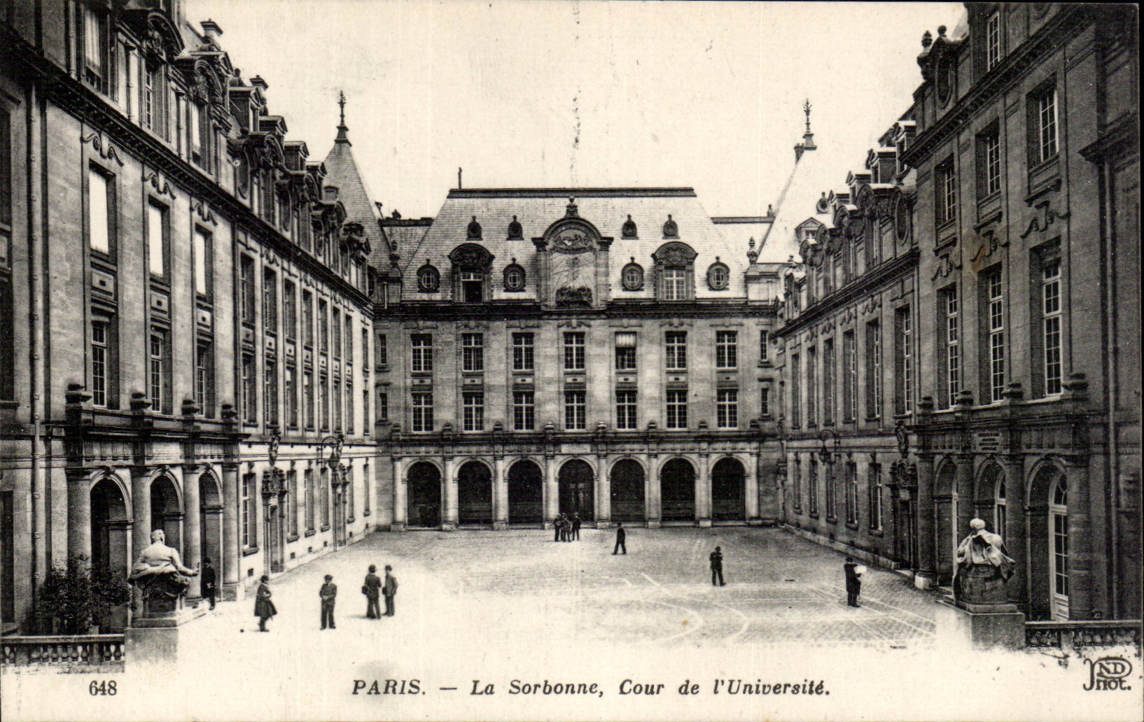 Paris - 5 - Sorbonne - Court of University CPA