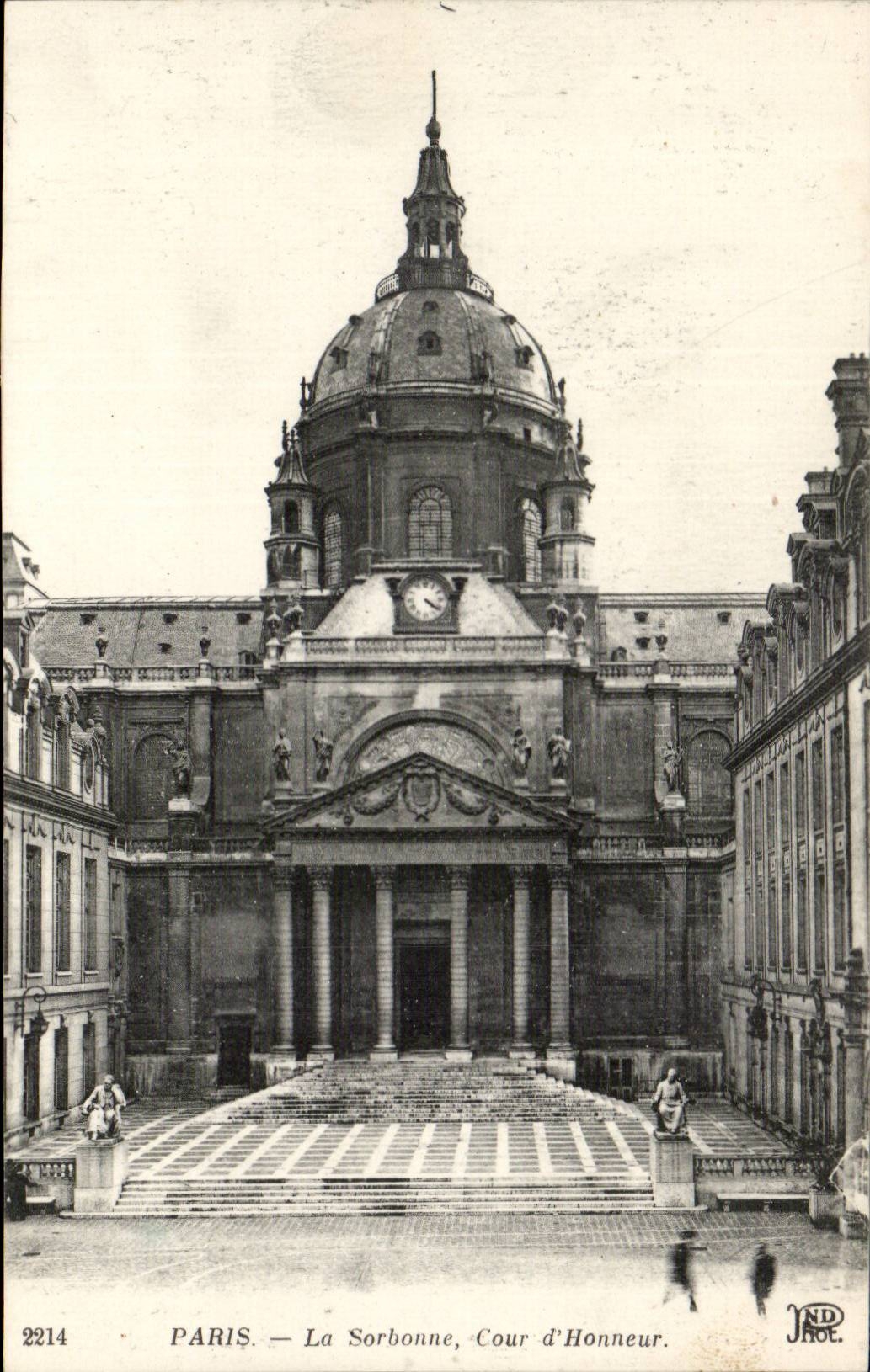 Paris - 5 - Sorbonne - Court of Honor CPA
