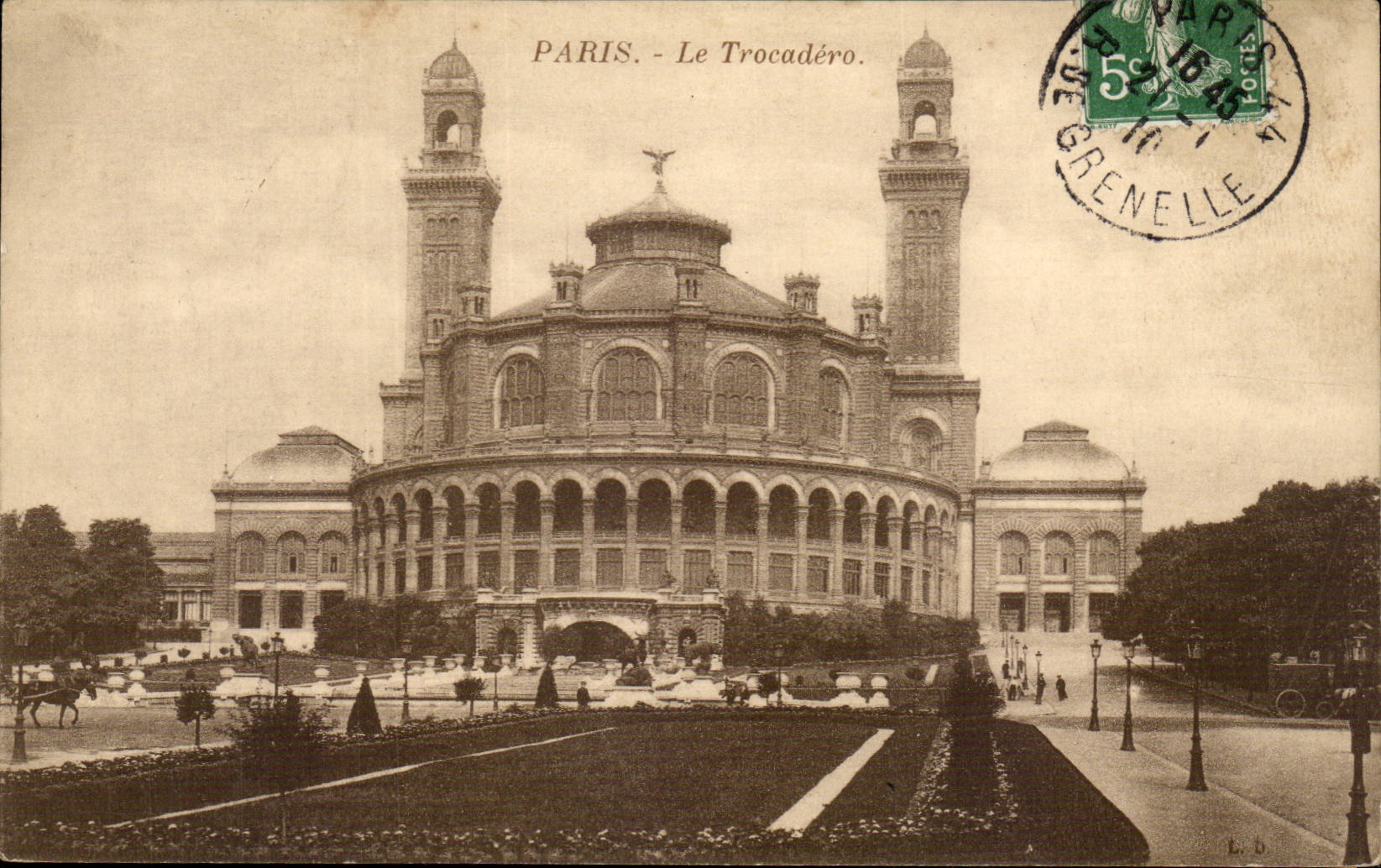 Paris - 16 - Le Trocadero - CPA 
