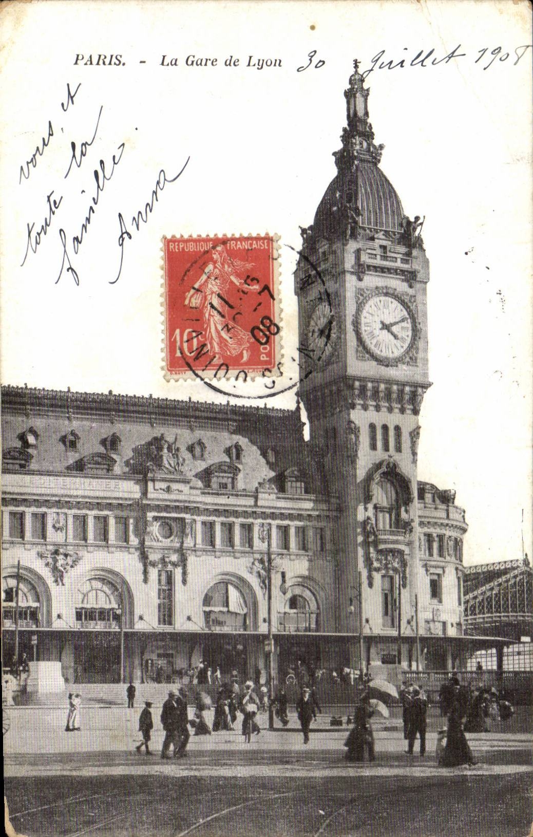 Paris - 12 - Gare du Lyon - CPA 