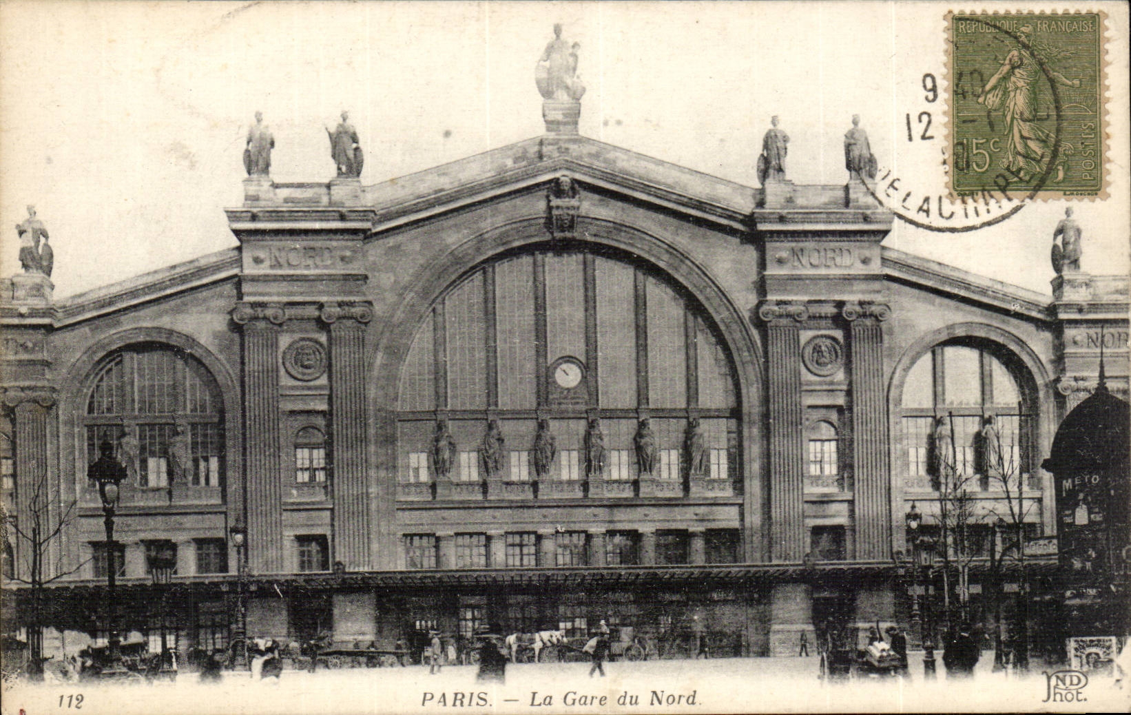 Paris - 10 - Station of North CPA